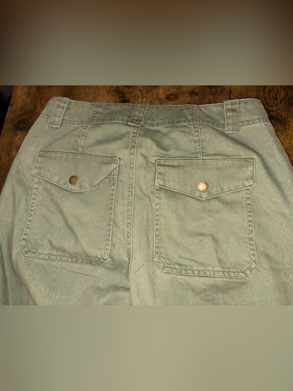 Universal Thread Olive Utility Straight-Leg Pants - Picture 4 of 7
